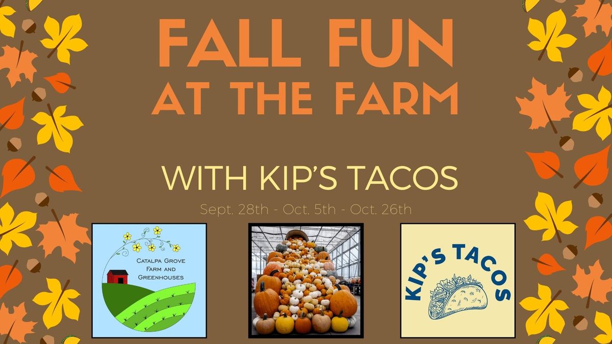 Fall Fun at the Farm with Kips Taco's