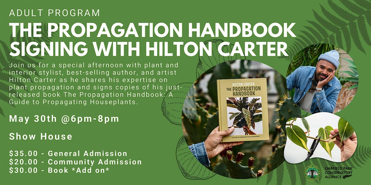 The Propagation Handbook Signing with Hilton Carter