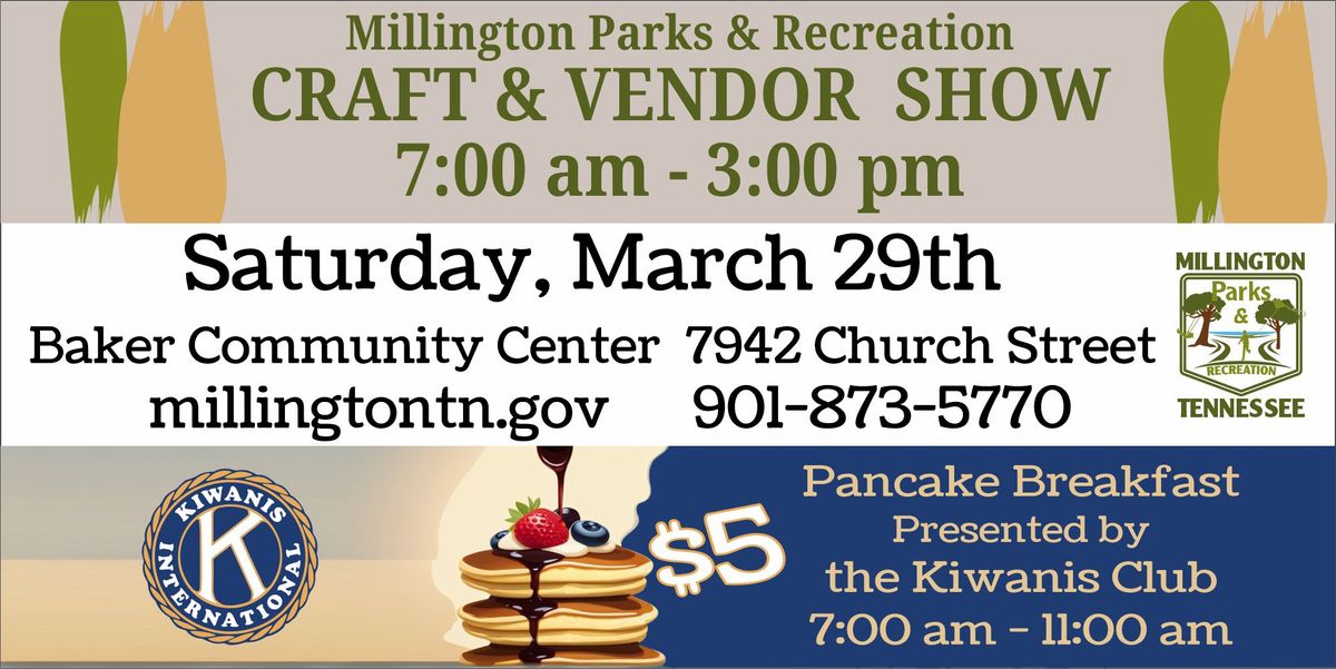 Millington Parks & Recreation Craft & Vendor Show