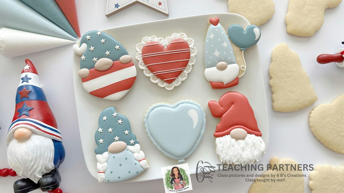 Patriotic Gnomes Cookie Decorating Classes