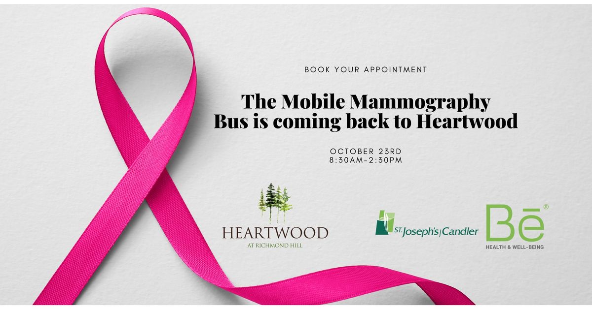 Mobile Mammography Bus at Heartwood