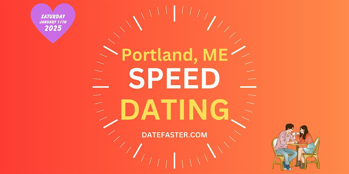 Speed Dating Portland ME Singles 24-39