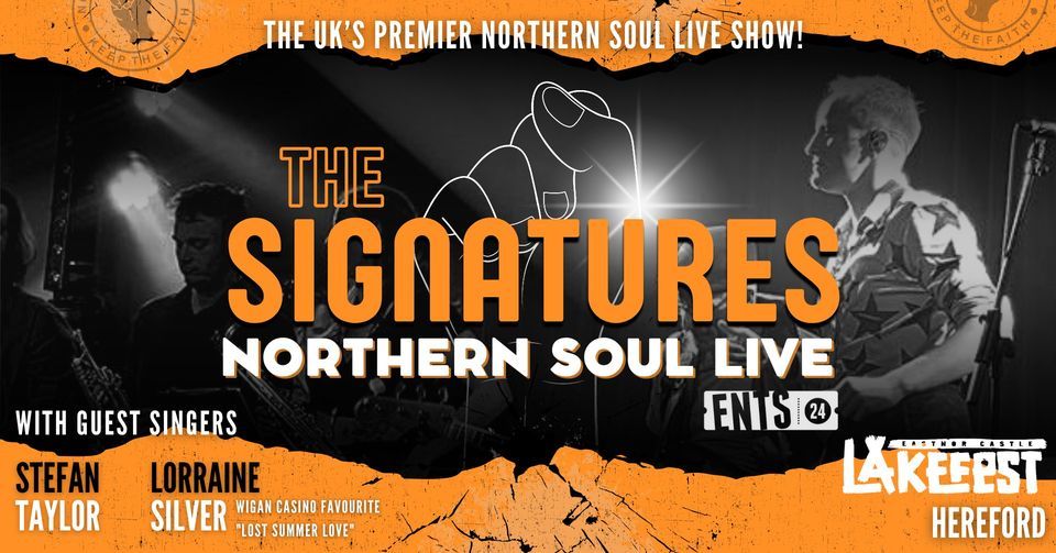 Northern Soul Live, Lakefest The Signatures, Lorraine Silver