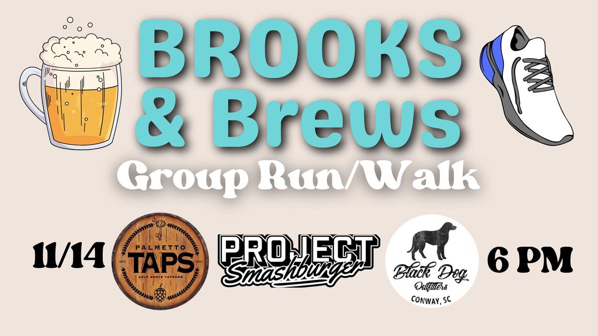 Brooks & Brews - Group Run\/Walk