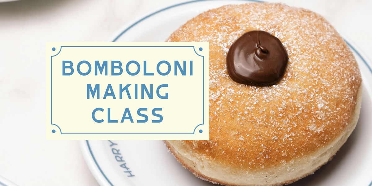 Bomboloni Step Bomboloni (Italian Donuts) Making Class, Harry's Table, New York, 11 ...