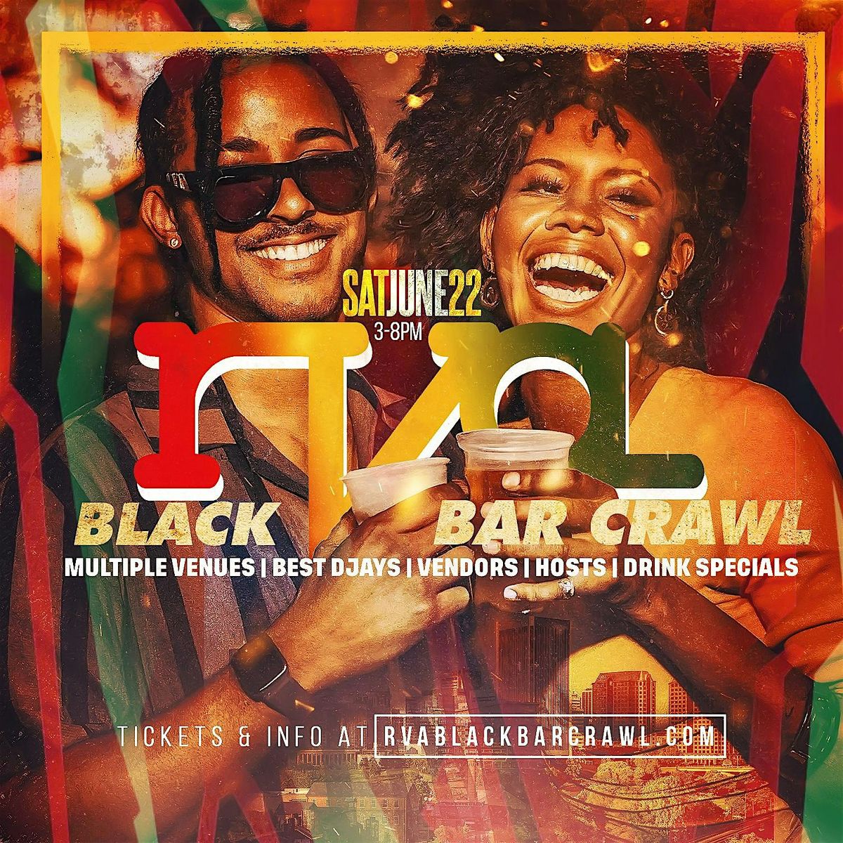 RVA Black Bar Crawl 2024: A Juneteenth Festival