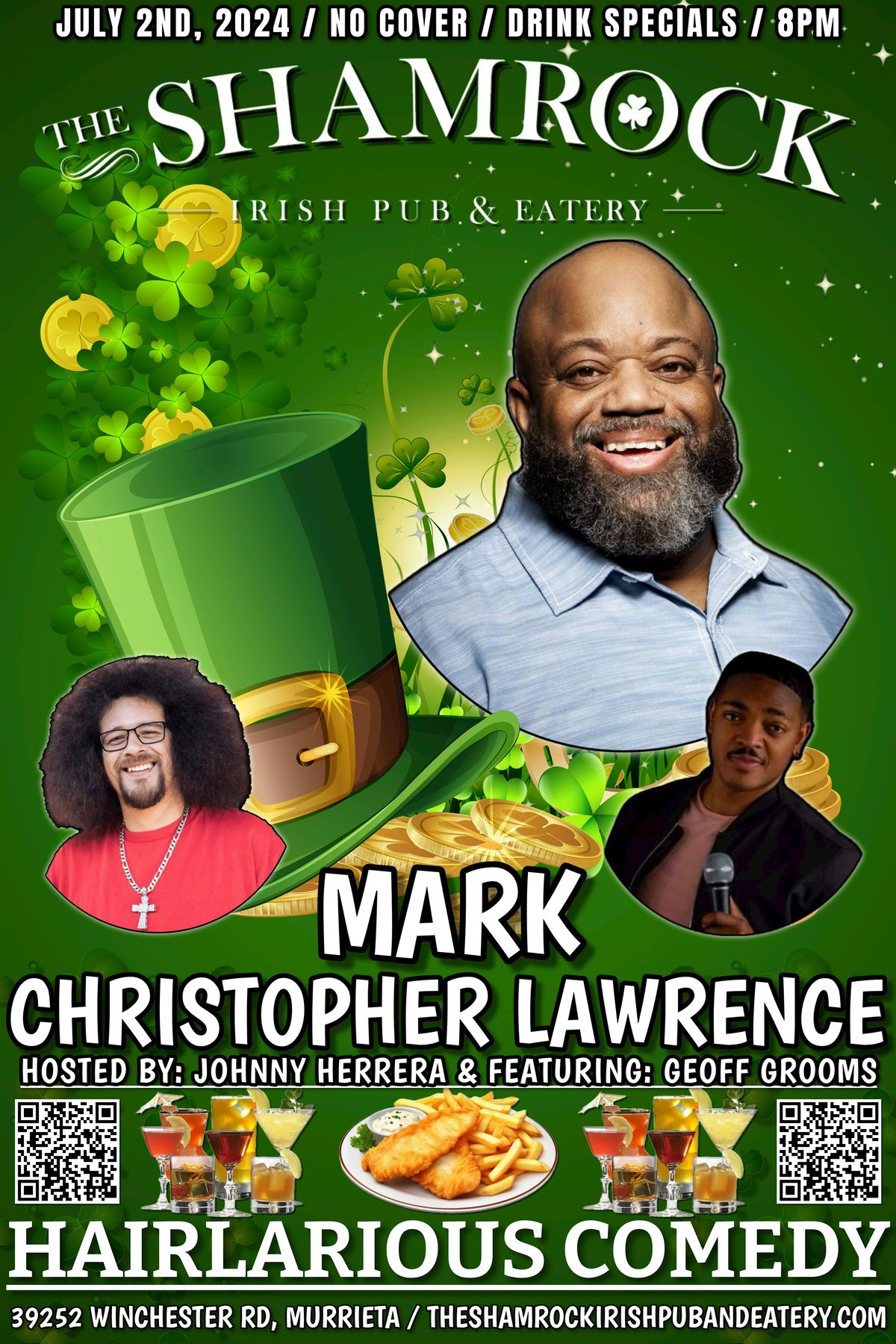 HAIRlarious Comedy Show W\/ Geoff Grooms & Mark Christopher Lawrence