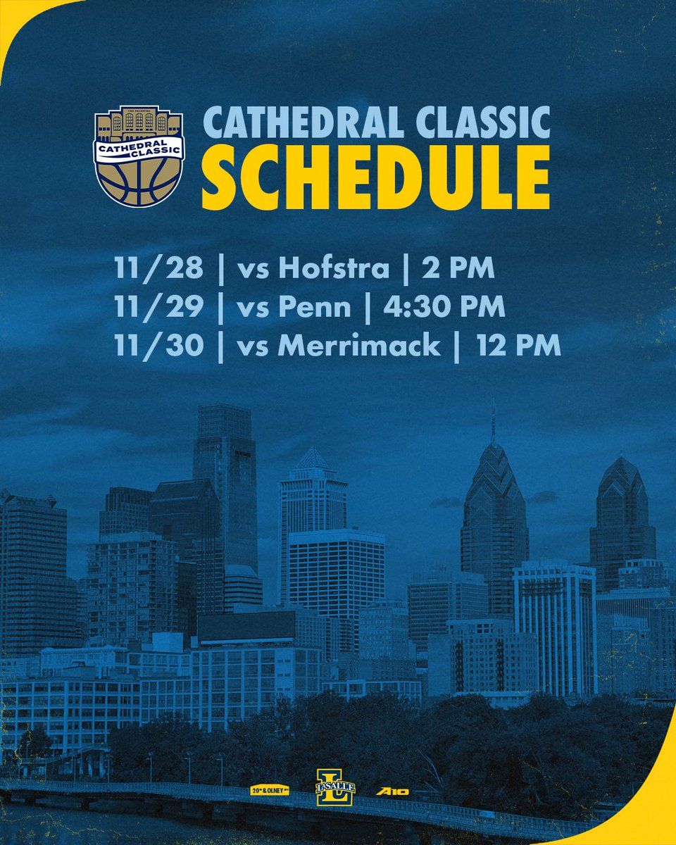 Cathedral Classic: Hofstra vs. Merrimack AND Penn vs. La Salle