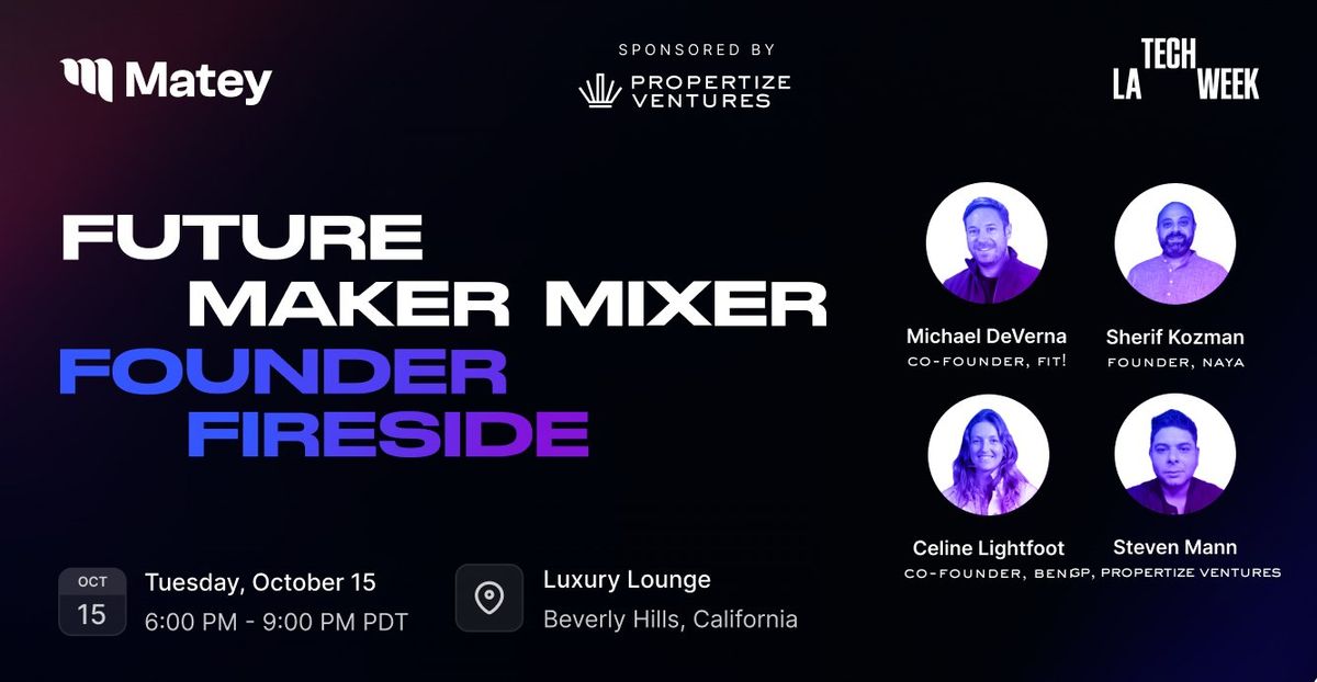 Future Maker Mixer - LA Tech Week