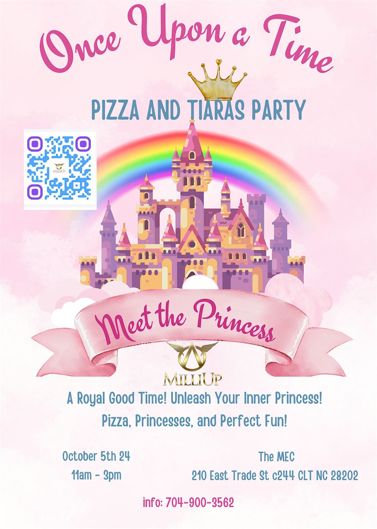 Pizza and Tiaras Party