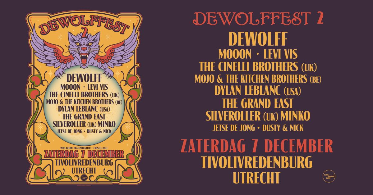 DeWolffest 2 | TivoliVredenburg