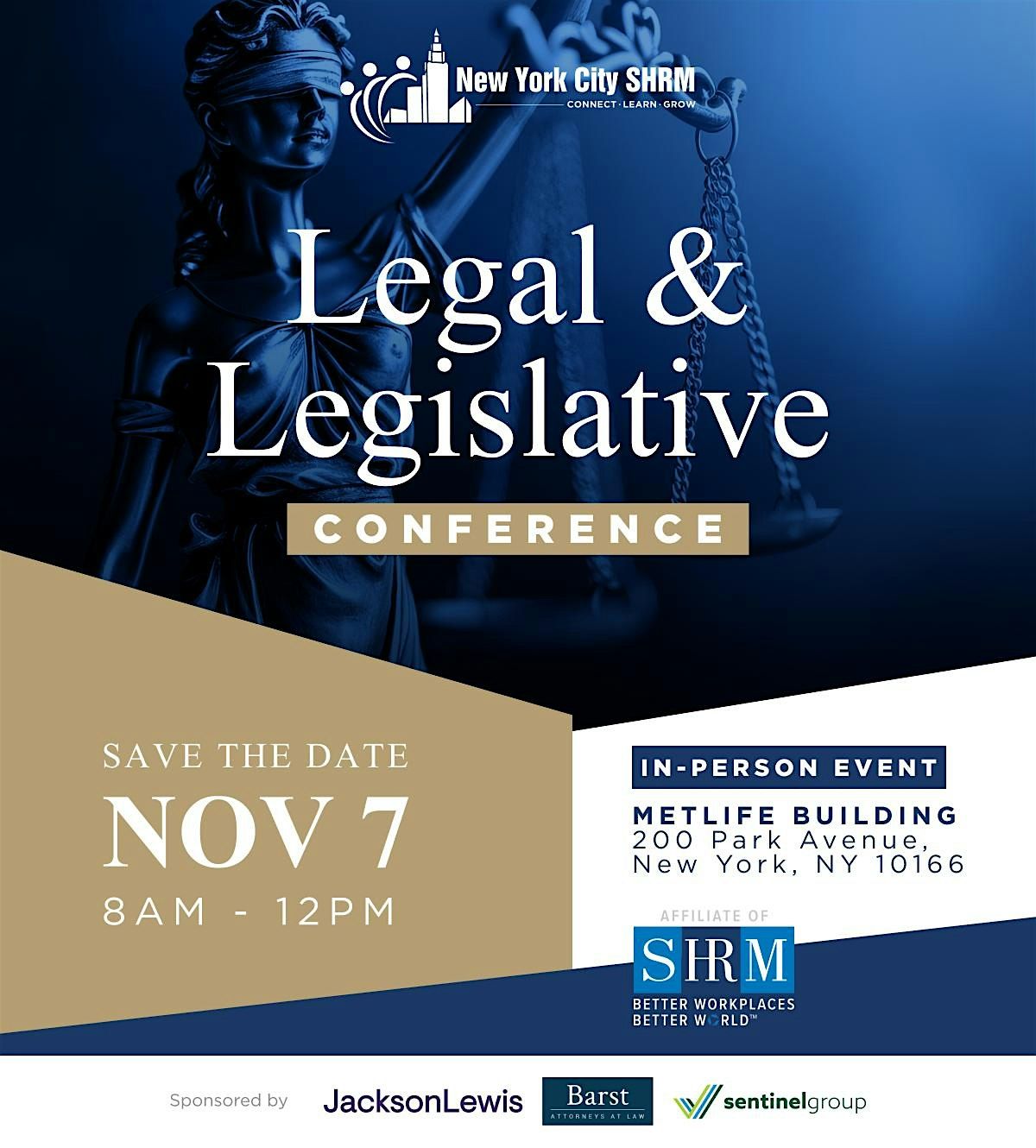 The NYC SHRM Legal & Legislative Conference