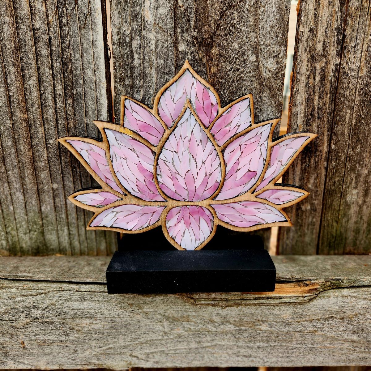 Lotus Flower Mosaic