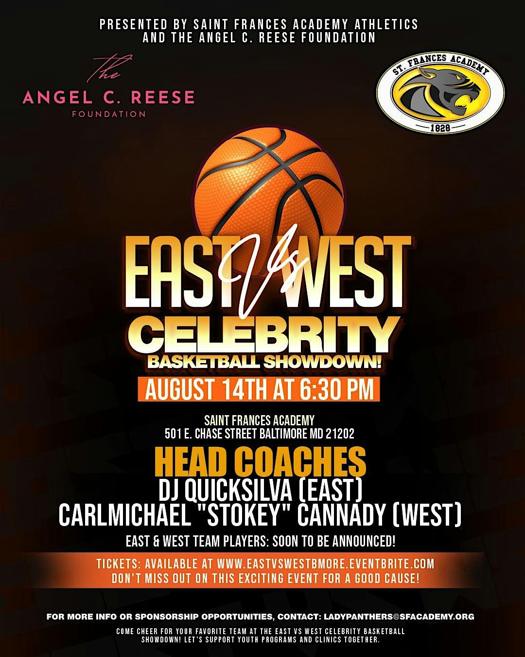 East vs. West Charity Basketball Tournament