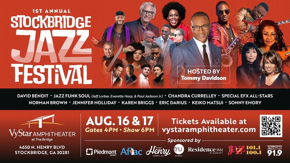 Stockbridge Jazz Festival: David Benoit  Jazz Funk Soul & Chandra Currelley