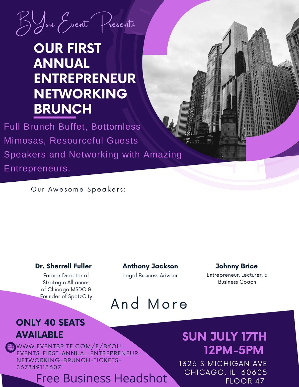 BYou Events First Annual Entrepreneur Networking Brunch