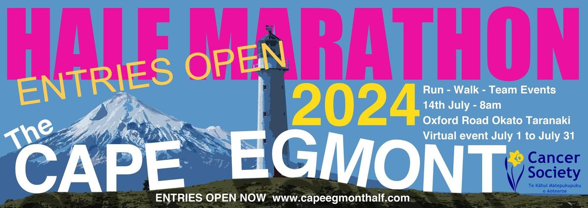 Cape Egmont Half Marathon 2024