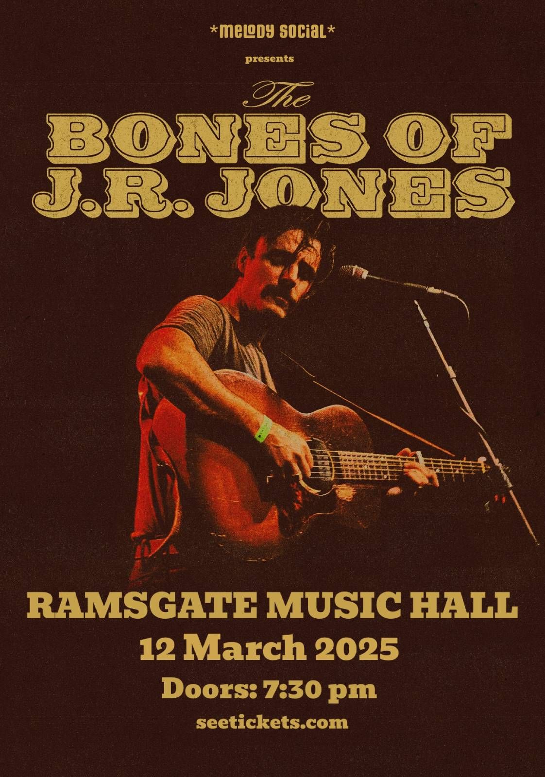 THE BONES OF J.R. JONES live | Ramsgate, Music Hall | March 12th