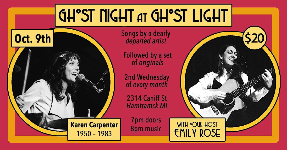 Ghost Night at Ghost Light!