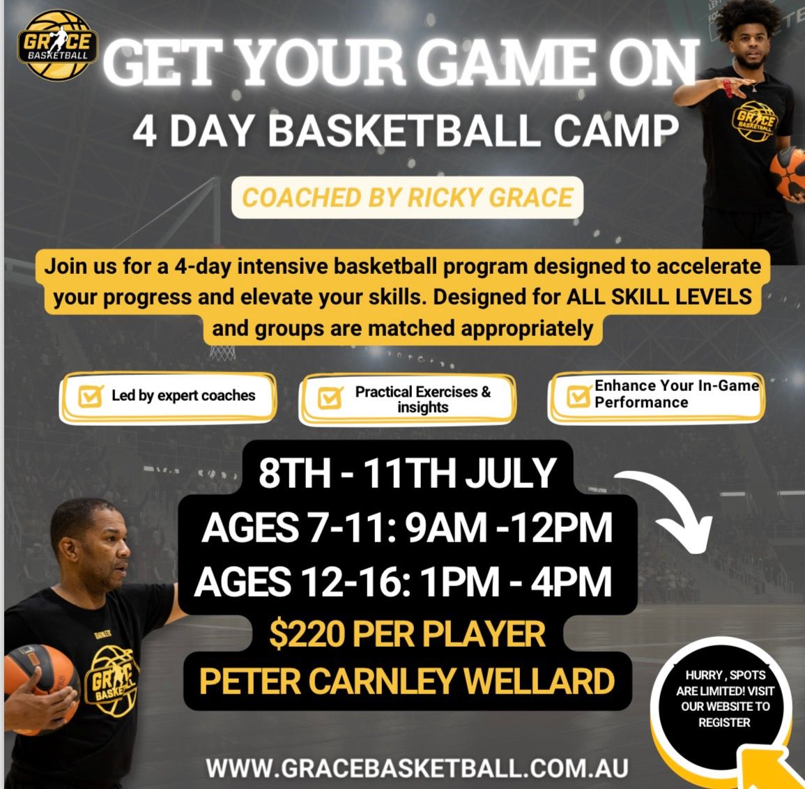 GET YOUR GAME ON 4 DAY CAMP 