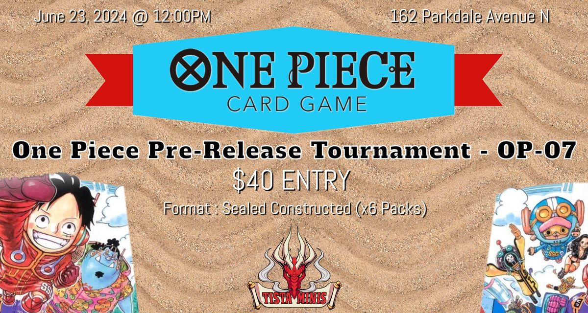 One Piece Pre-Release Tournament - OP-07