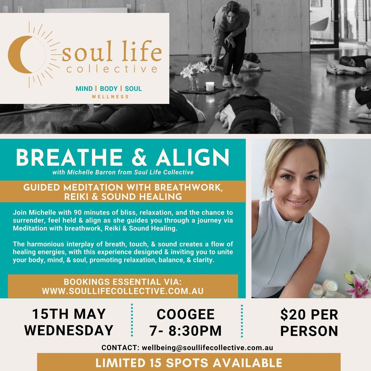 BREATHE & ALIGN - Guided Meditation - Coogee