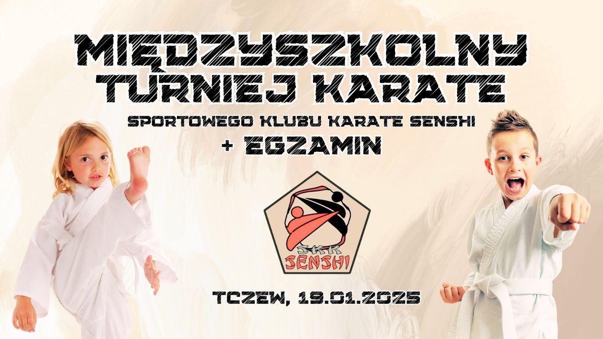 Mi\u0119dzyszkolny Turniej Karate + Egzamin