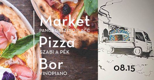 Pizza & Bor & Piac