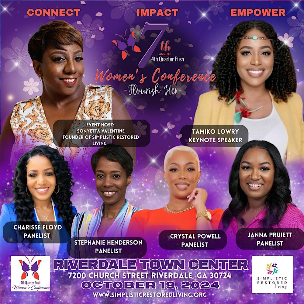 SRL\u2019s 7th Annual 4th Quarter Push Women\u2019s Conference 2024 \u201cFlourish HER!\u201d