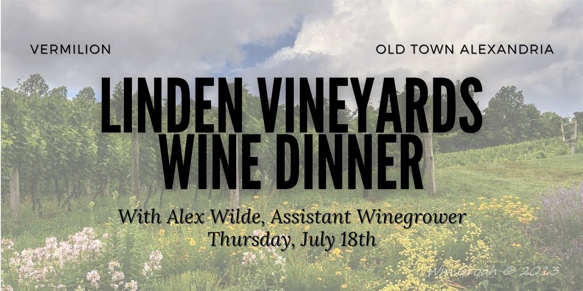 Linden Vineyards Wine Dinner