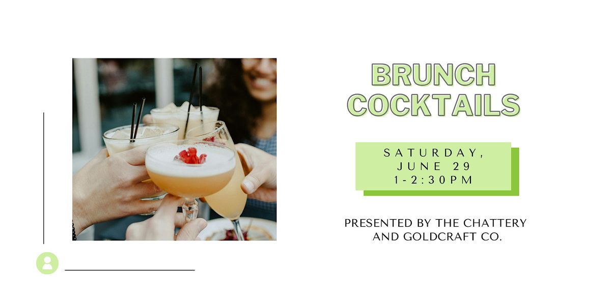 Brunch Cocktails  - IN-PERSON CLASS