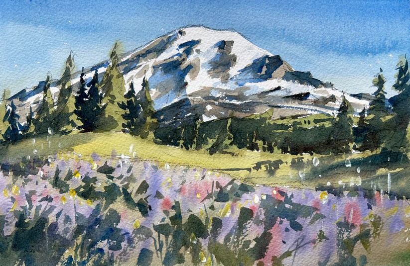 Watercolor Workshop with Ina Xi