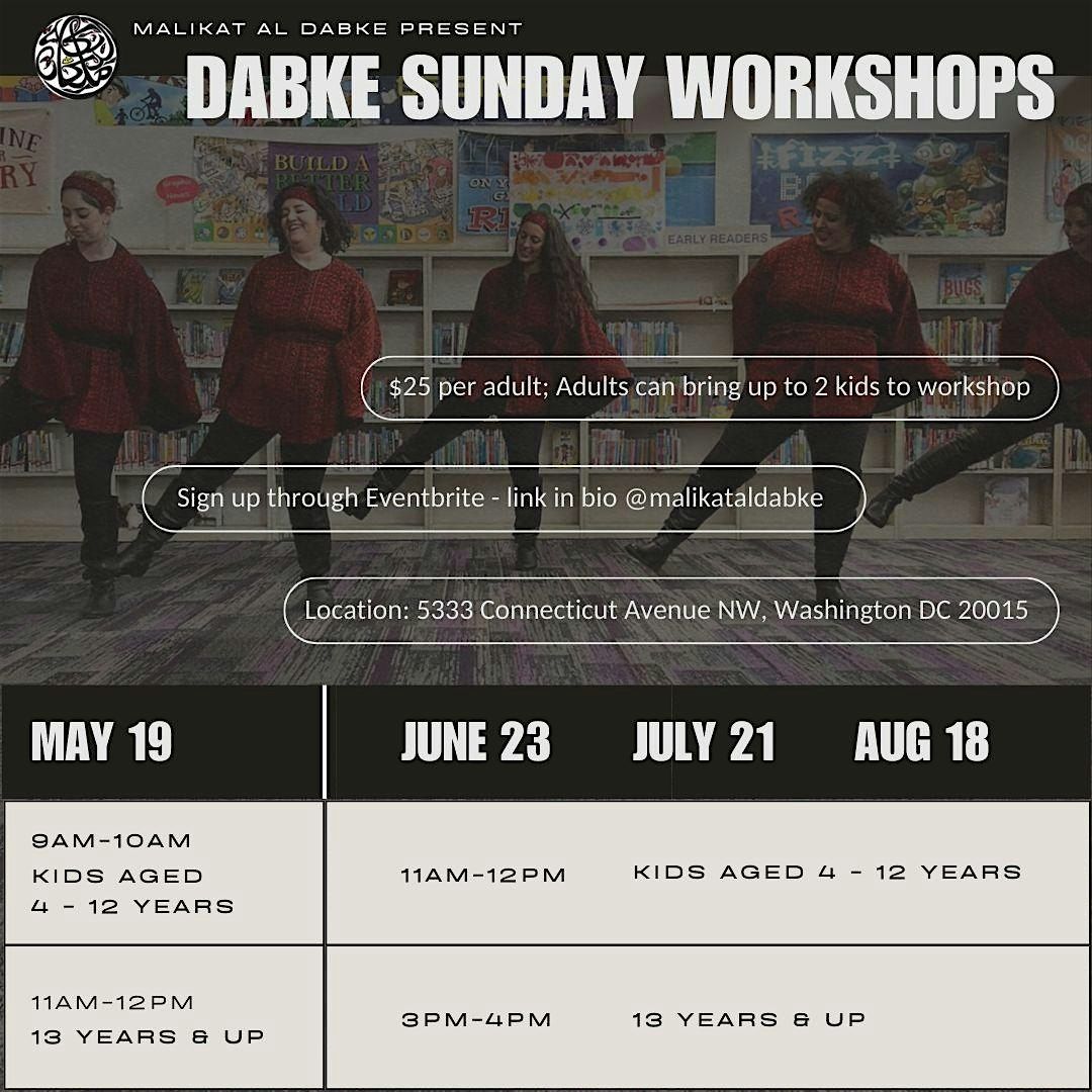 DABKE WORKSHOP: AUGUST 2024 (KIDS)