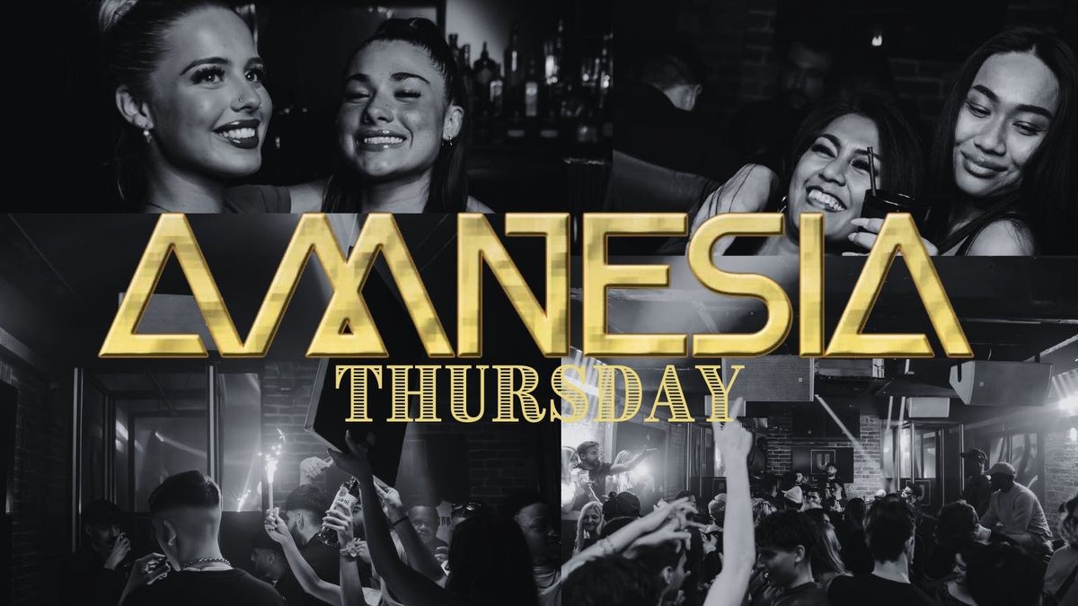 AMNESIA THURSDAY - BOXING DAY SPECIAL \ud83c\udf81 