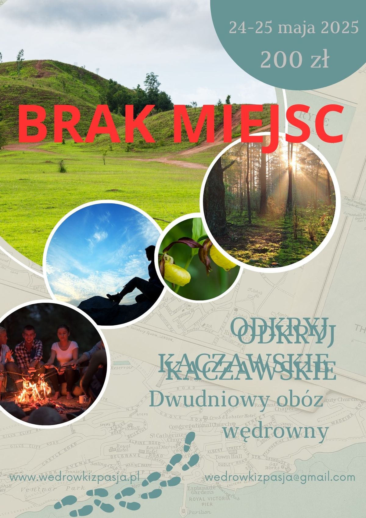 KACZAWSKIE - DWUDNIOWY OB\u00d3Z W\u0118DROWNY