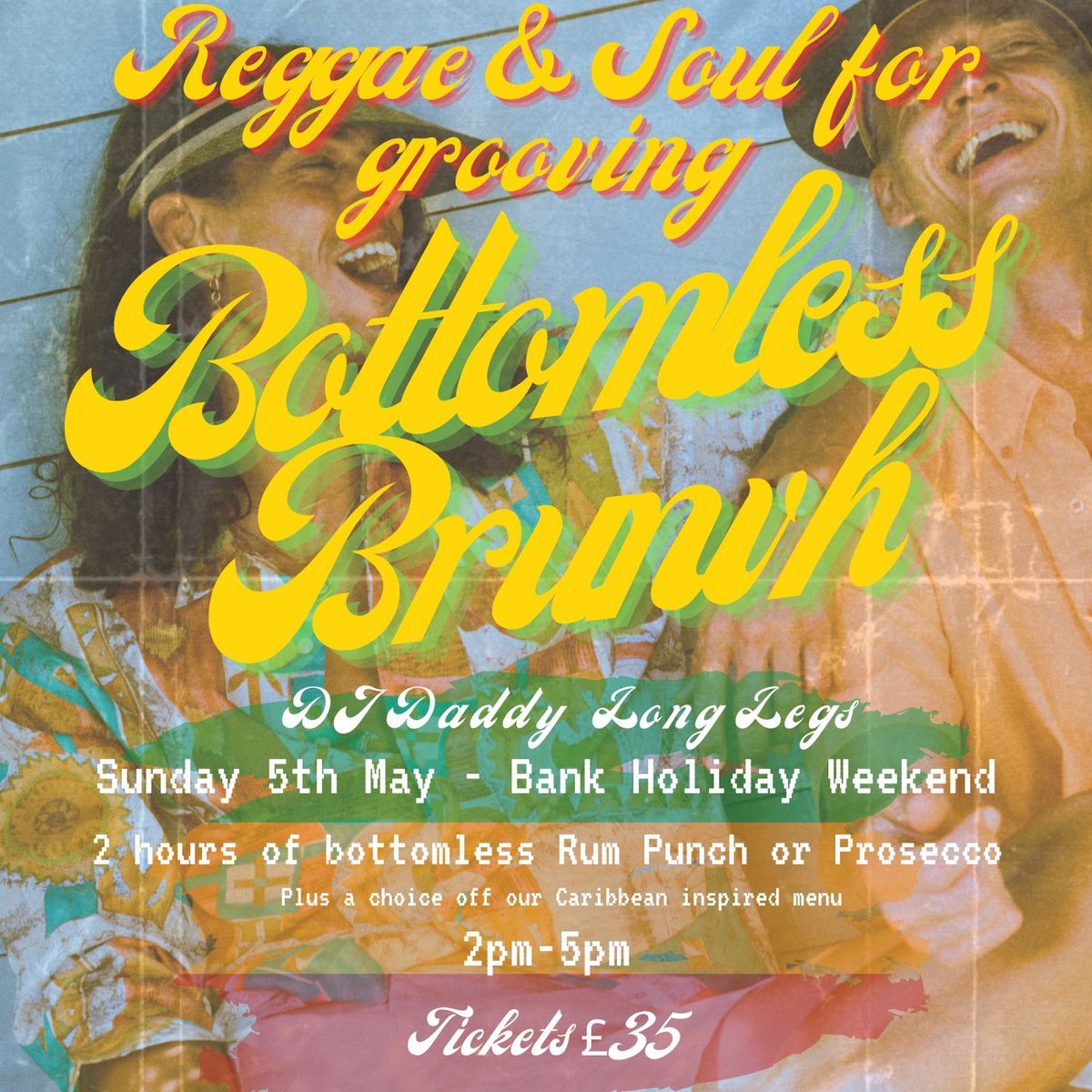 Reggae & Soul for Grooving - Bottomless Brunch