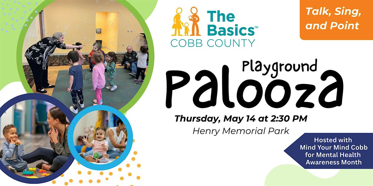 Playground Palooza: Mental Health Awareness Month