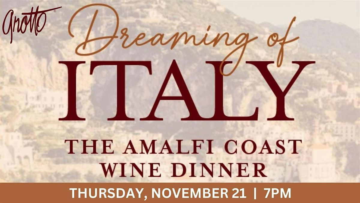 Amalfi Coast Wine Dinner - Grotto