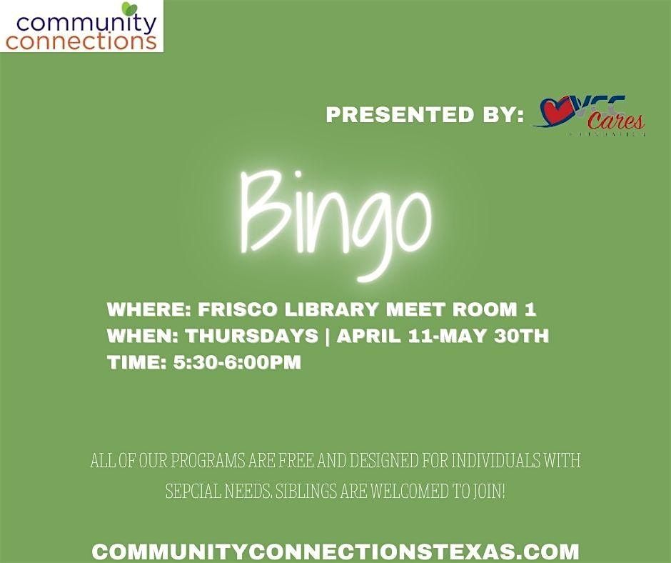 Bingo for kids with special needs