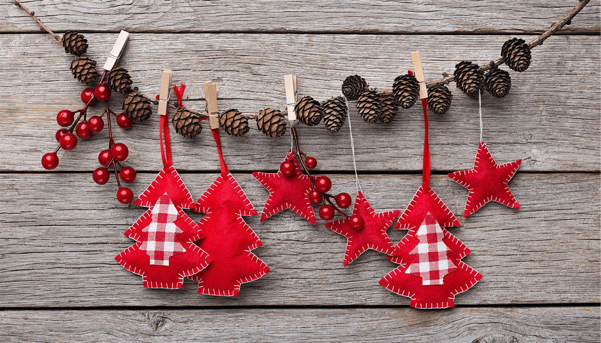 Free Christmas Craft - fun textiles workshop for families