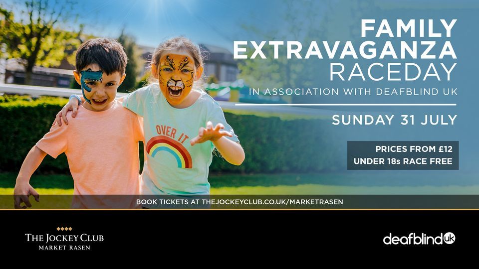 Family Extravaganza Raceday in association with DeafBlind UK
