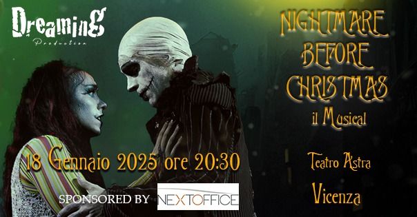 Nightmare Before Christmas - 18 Gennaio - VICENZA