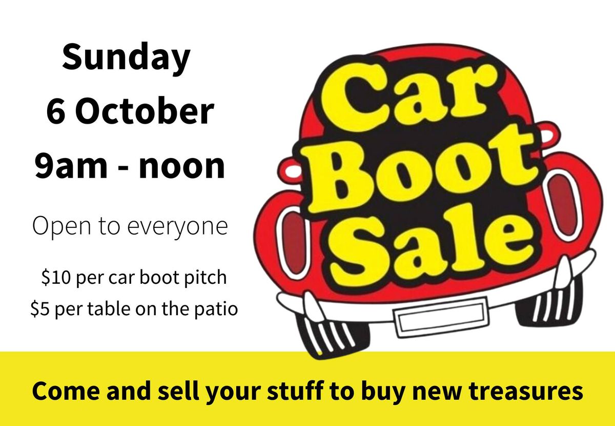 Boat Bits and Car Boot Sale