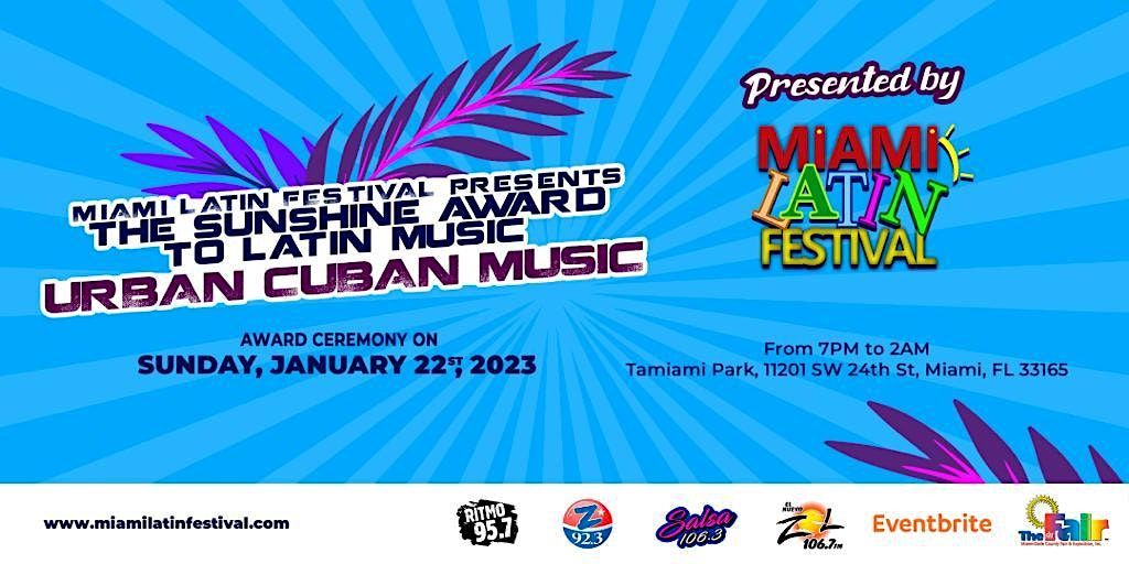 "The Sunshine Award to Latin Music" Cuban Urban Music  Awards Ceremony"