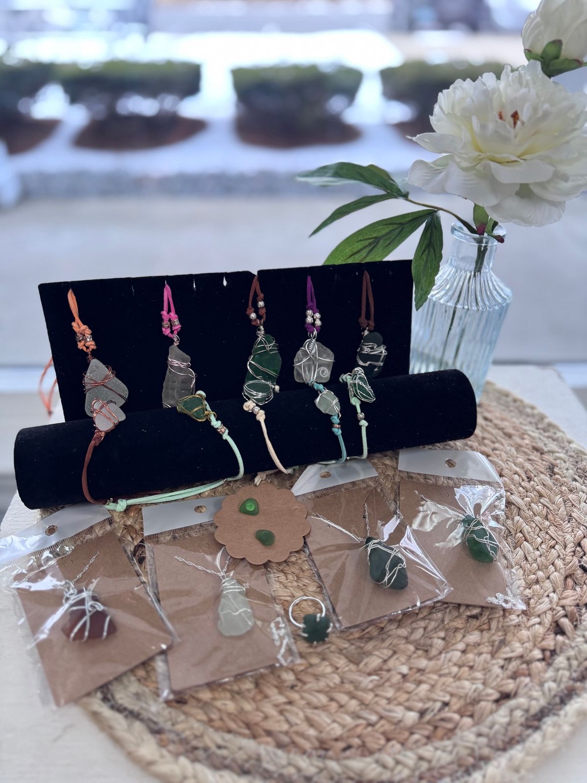 Sea Glass Wire Wrapping Class with Deb Vachon