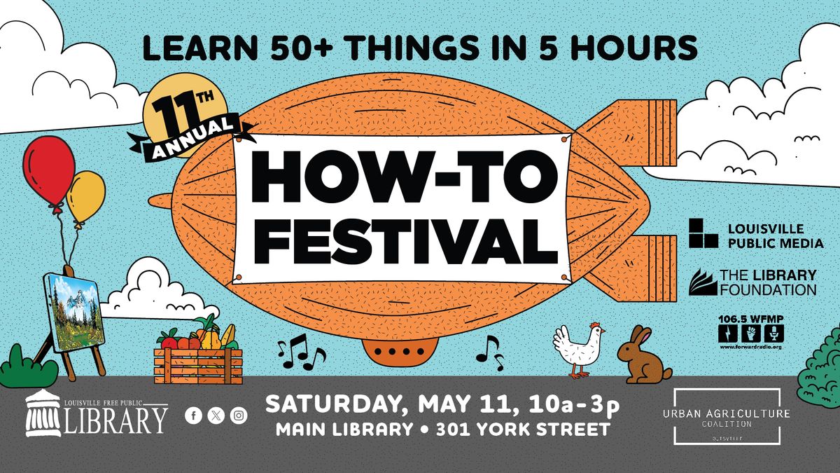 11th Annual How-To Festival 