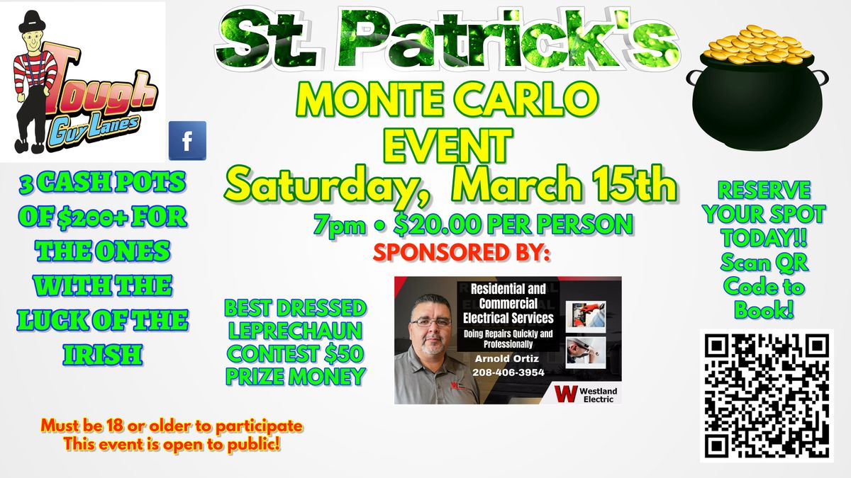 St. Patrick's Monte Carlo Event