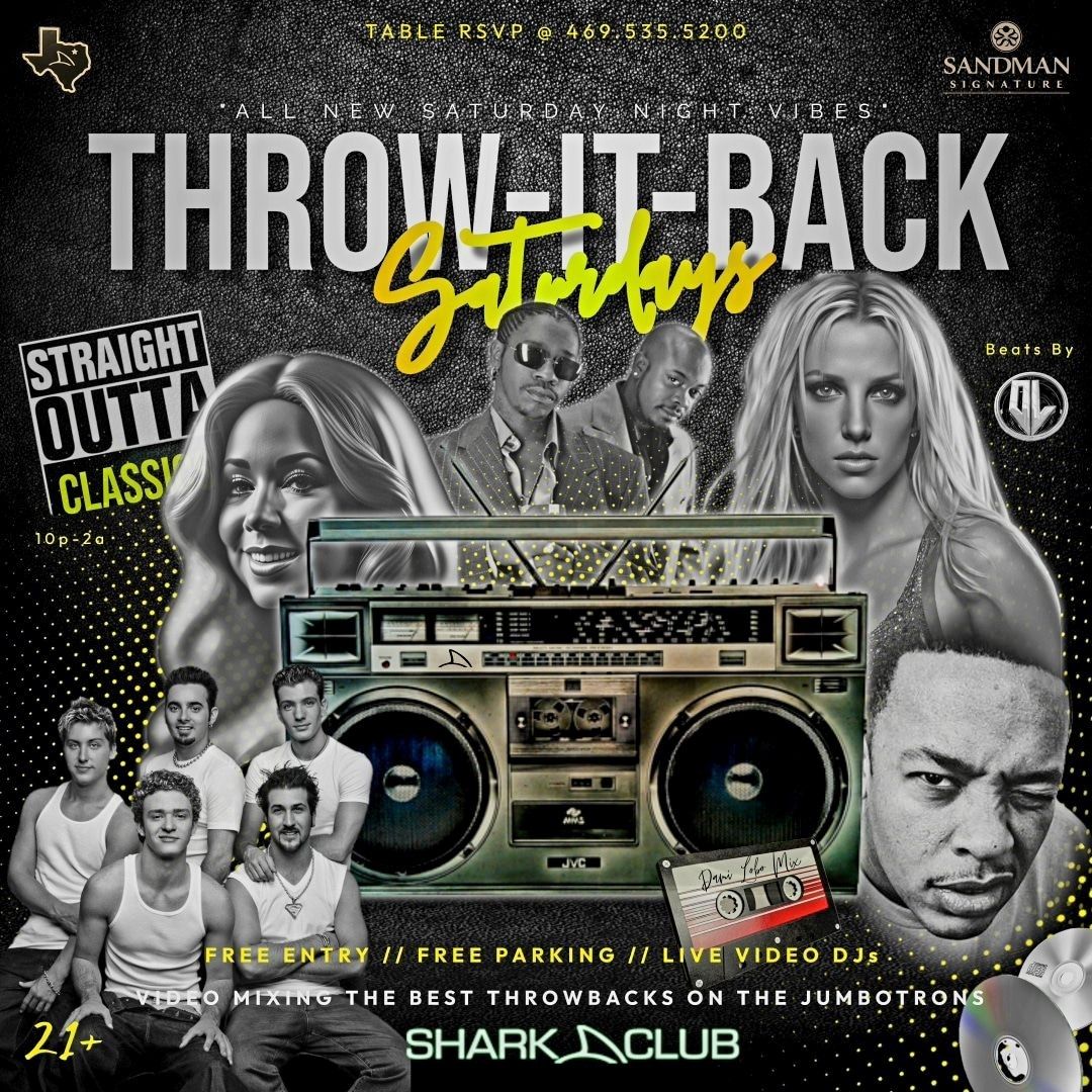 Throw-It-Back Saturdays at Shark Club USA 