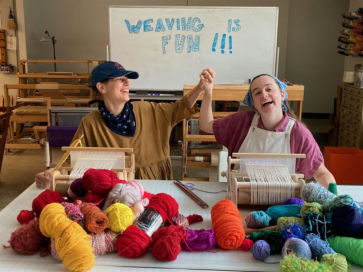 Weaving Project Express with Jamie Boyle and  Margaret Dugger!