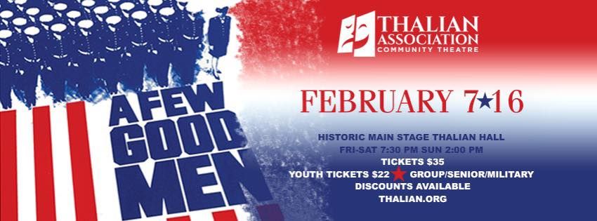 Thalian Association Presents A Few Good Men